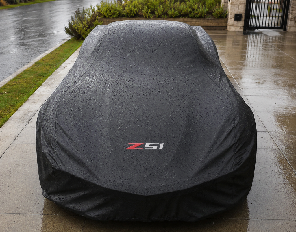 Corvette Z51 Outdoor Car Cover, custom-made Corvette car cover, A++