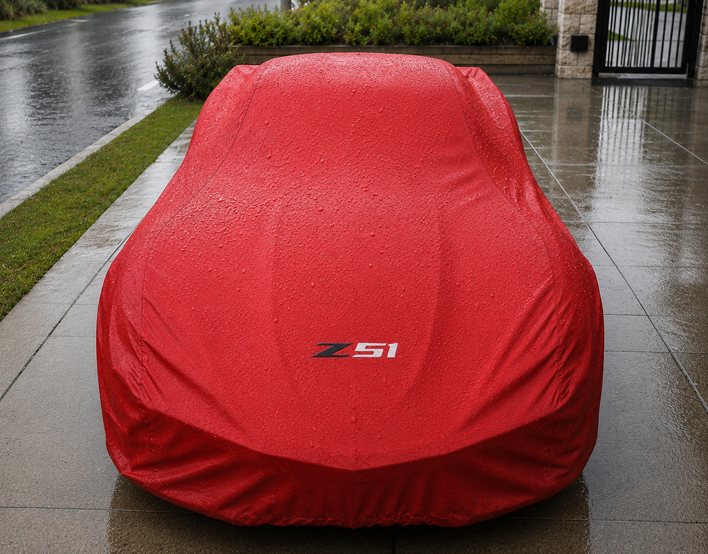 Corvette Z51 Outdoor Car Cover, custom-made Corvette car cover, A++
