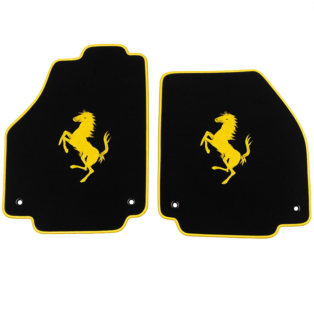 For all Ferrari 458 Spider (2011 - 2015) Carpet Car Floor Mats for all 458 Spider Carpet Liner