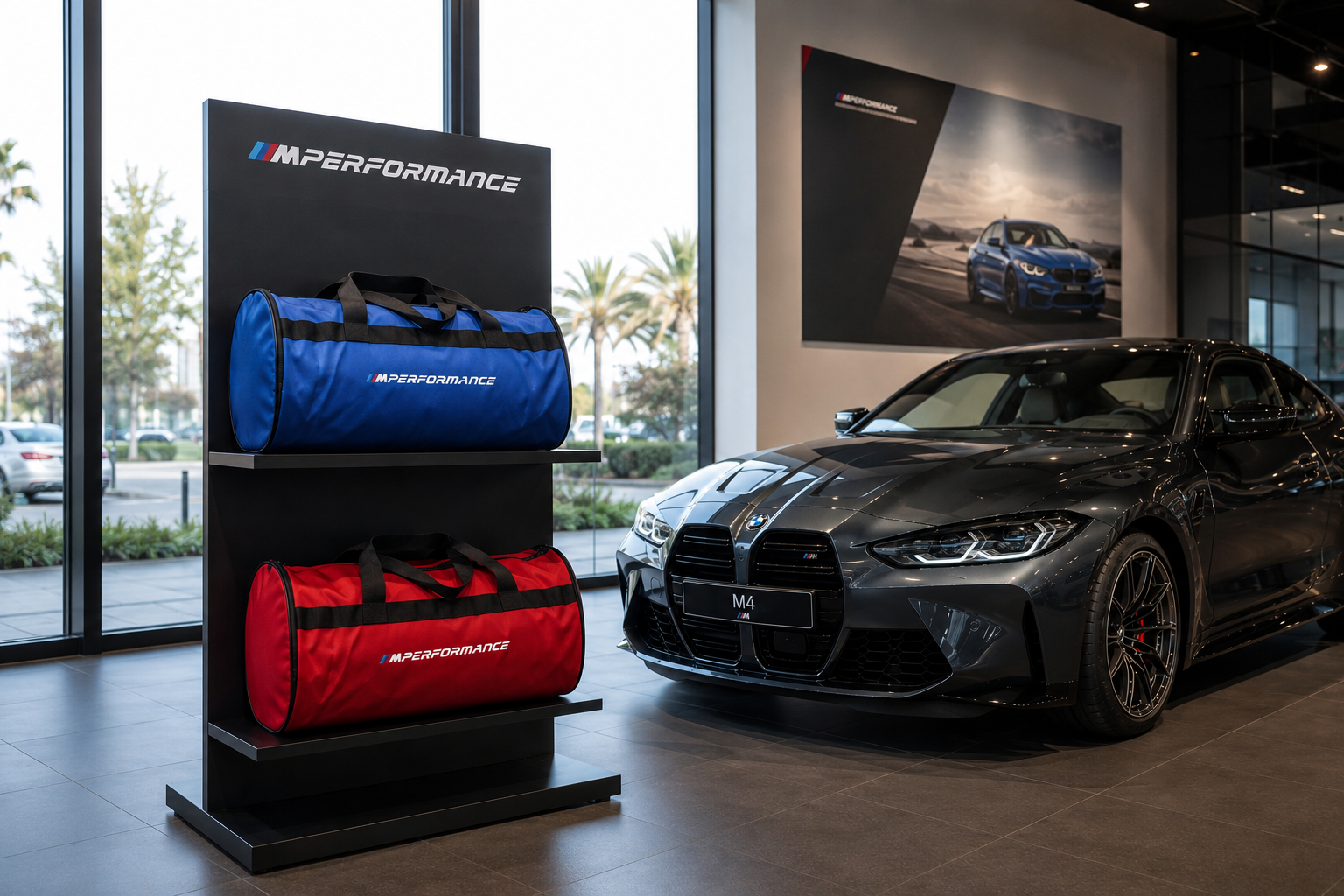 Luxury M Performance Duffel Bag - Trunk Bag 12" × 20"