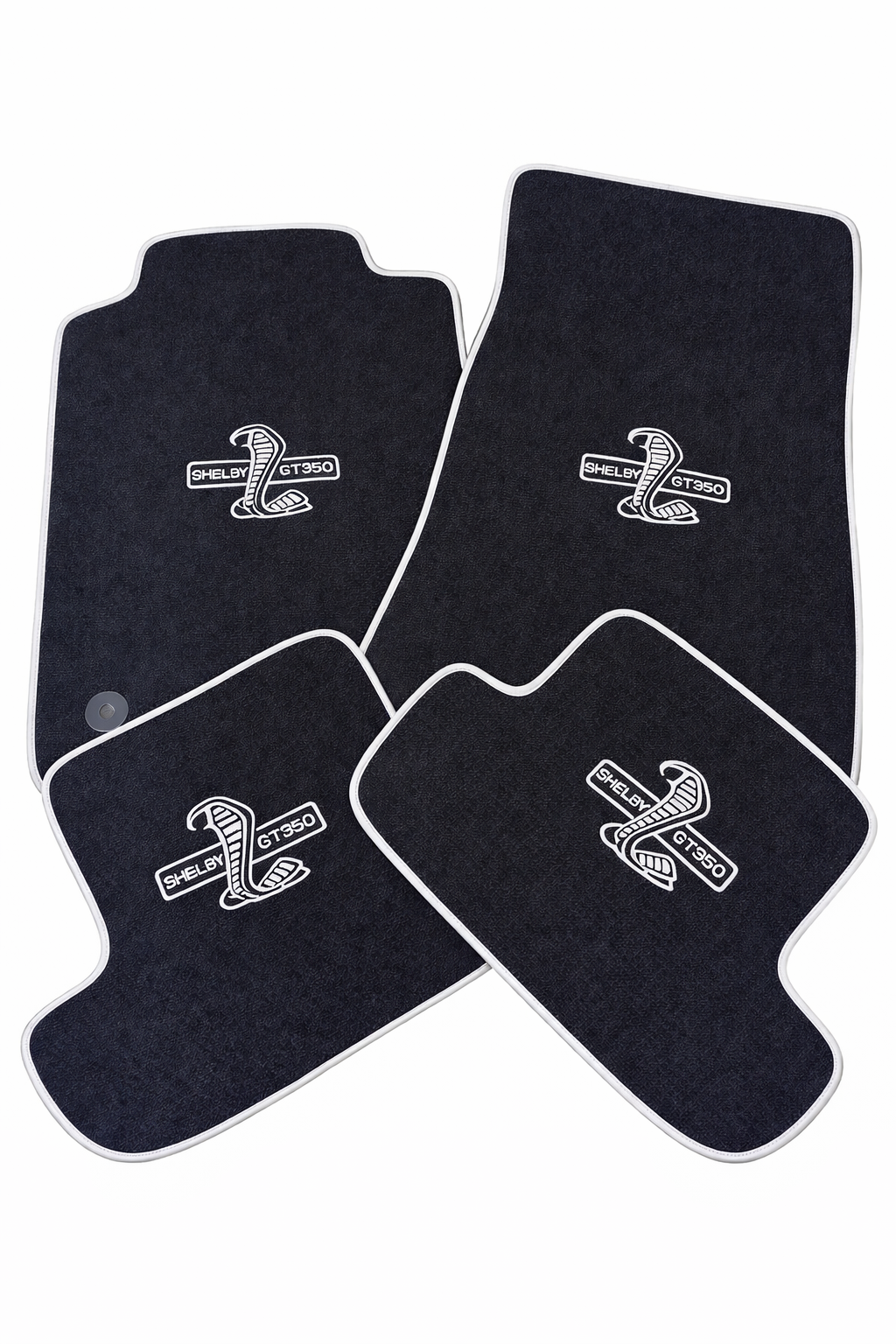 For All Shelby GT350 Model Carpet Car Floor Mats Custom fit for GT350 Design Carpet Liner