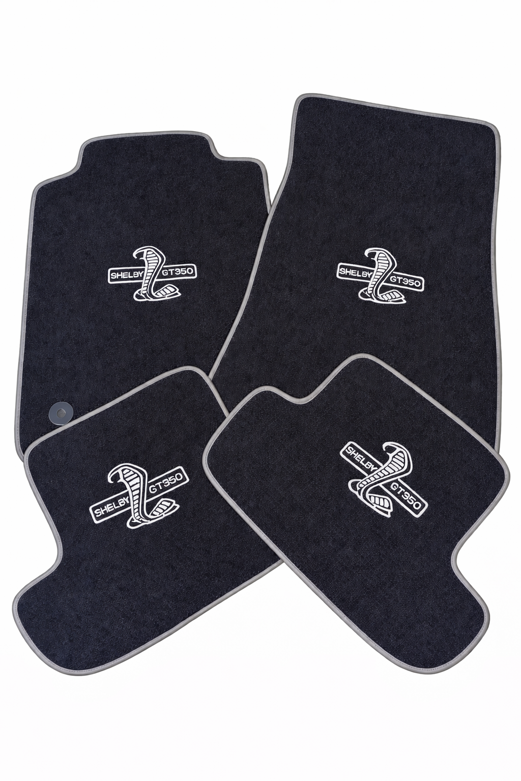For All Shelby GT350 Model Carpet Car Floor Mats Custom fit for GT350 Design Carpet Liner