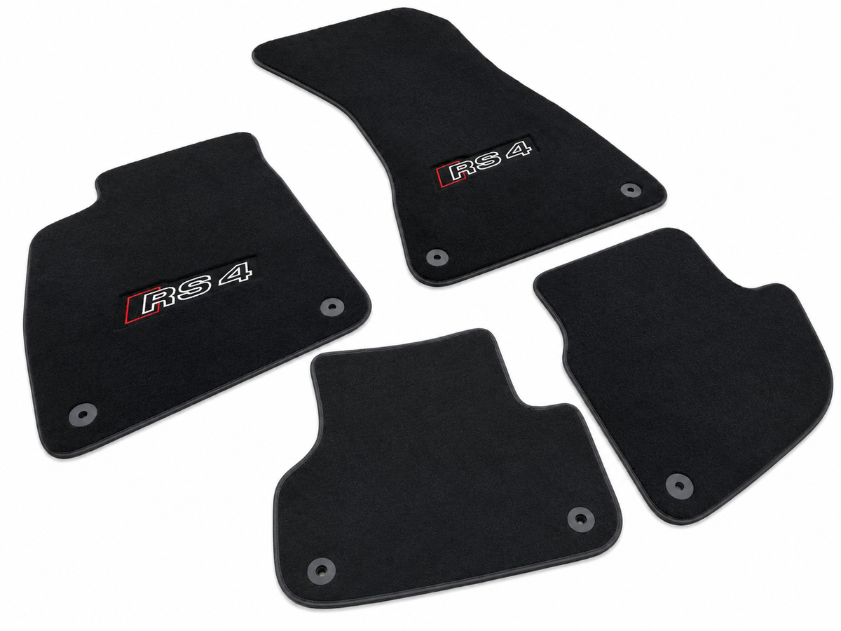 Audi Car Floor Mat, ( RS3-RS4-RS5-RS6-RS7-RS Q8 ) Custom Carpet Floor Mat