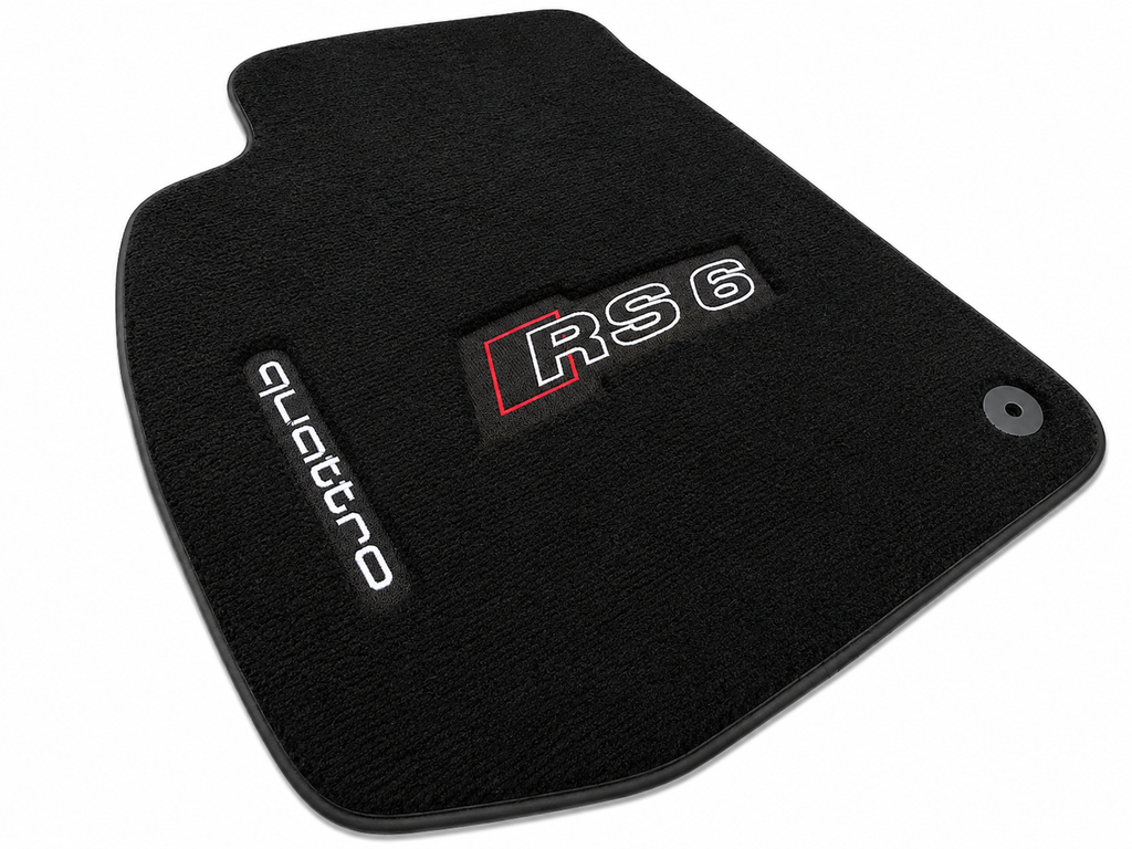Audi Car Floor Mat, ( RS3-RS4-RS5-RS6-RS7-RS Q8 ) Custom Carpet Floor Mat