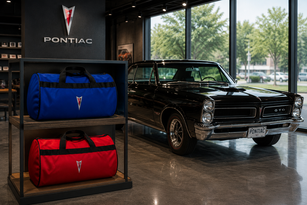Luxury PONTİAC Duffel Bag - Trunk Bag 12" × 20"