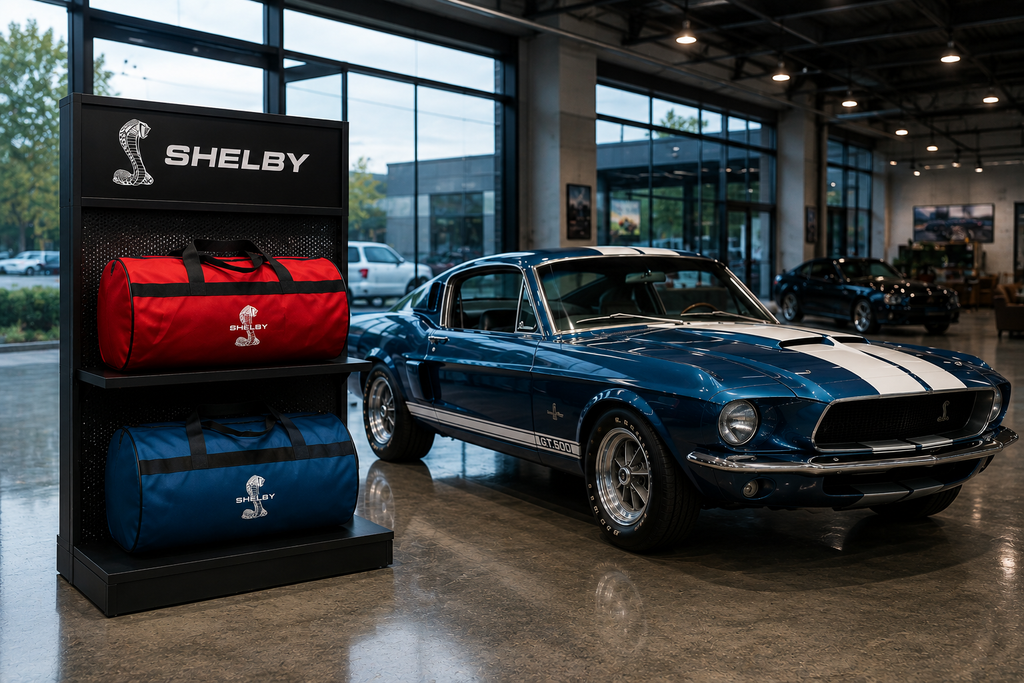 Luxury Shelby Duffel - Trunk Bag 12" × 20"