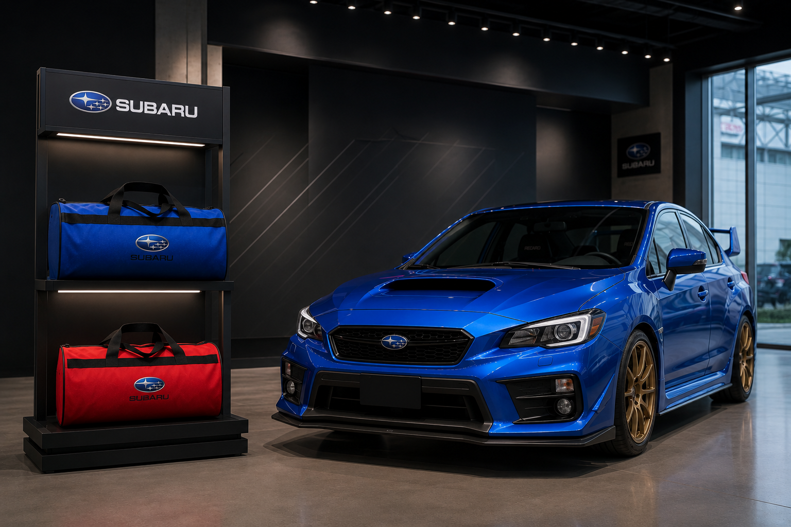 Luxury SUBARU Duffel Bag - Trunk Bag 30x50 cm