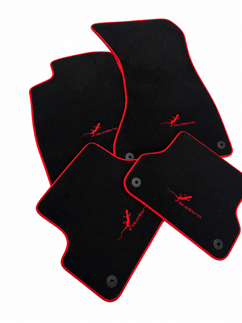 Audi Quattro Car Floor Mat, Custom Carpet Car mat