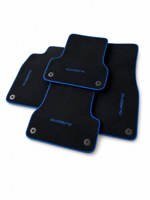 Audi Quattro Car Floor Mat, Custom Carpet Car mat