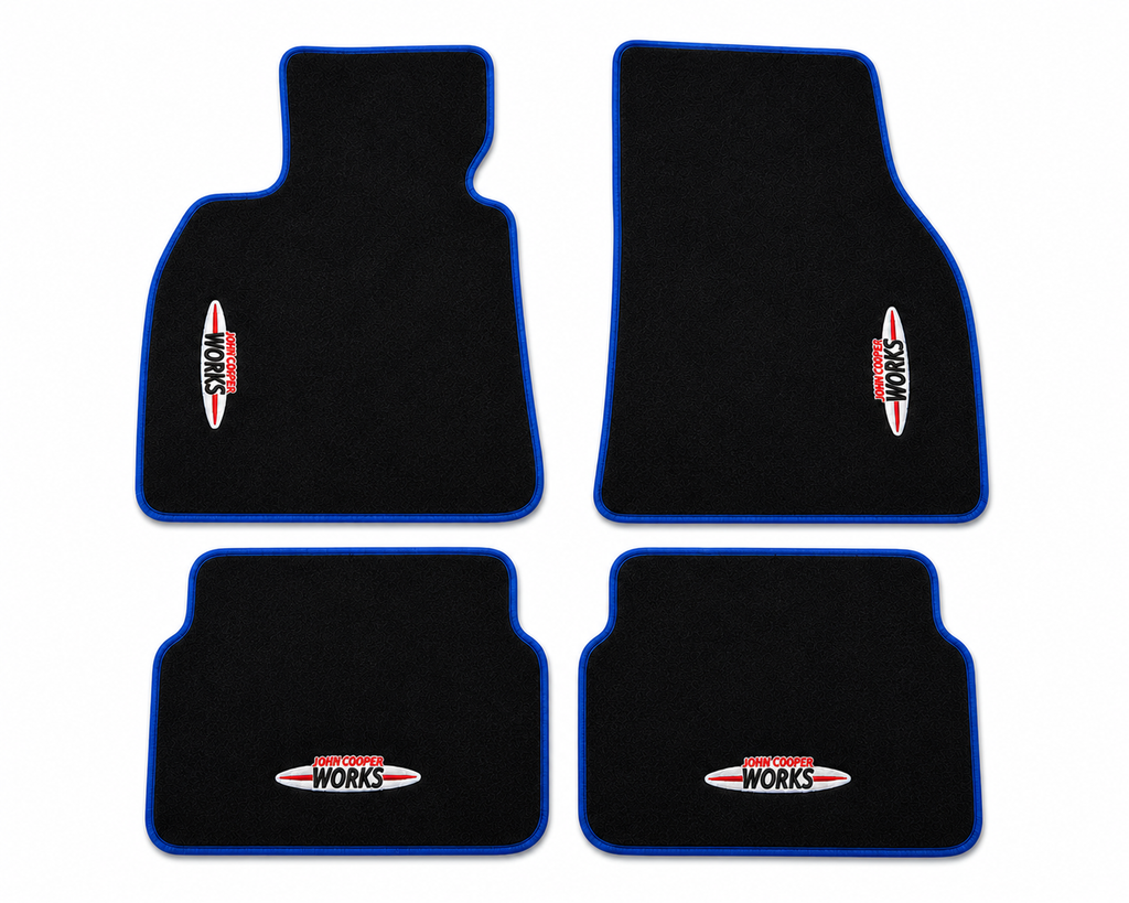 Mini John Cooper Works Car Floor Mat, Mini Cooper Custom Car Mat