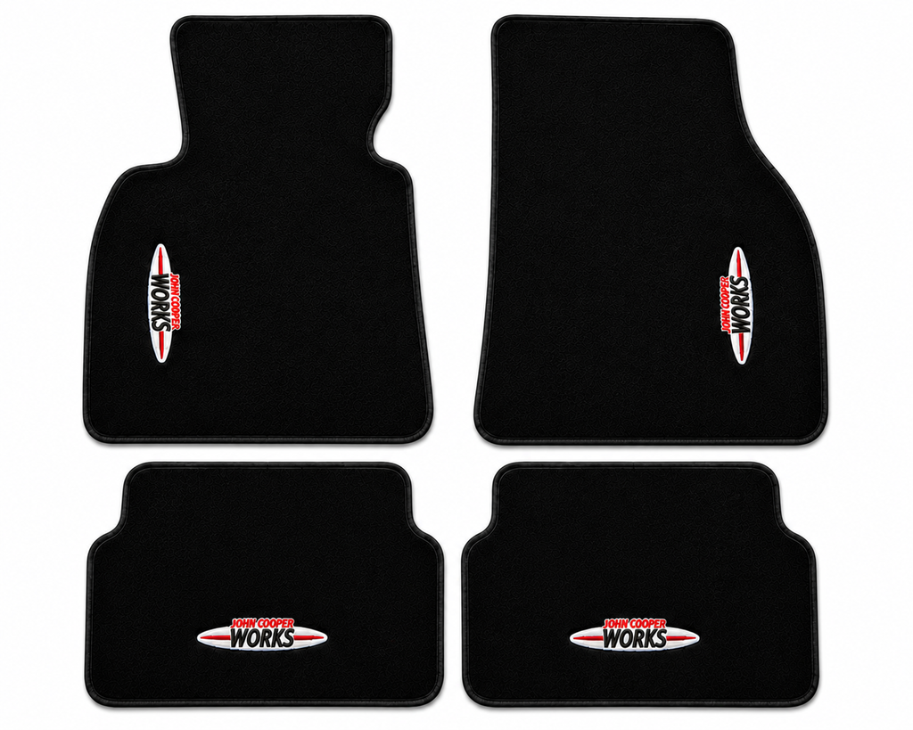 Mini John Cooper Works Car Floor Mat, Mini Cooper Custom Car Mat