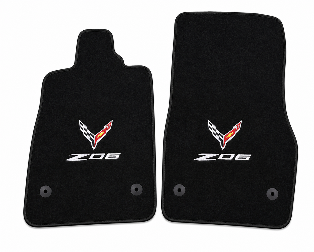 Corvette C7 Carpet Car Floor Mats, Custom Mat