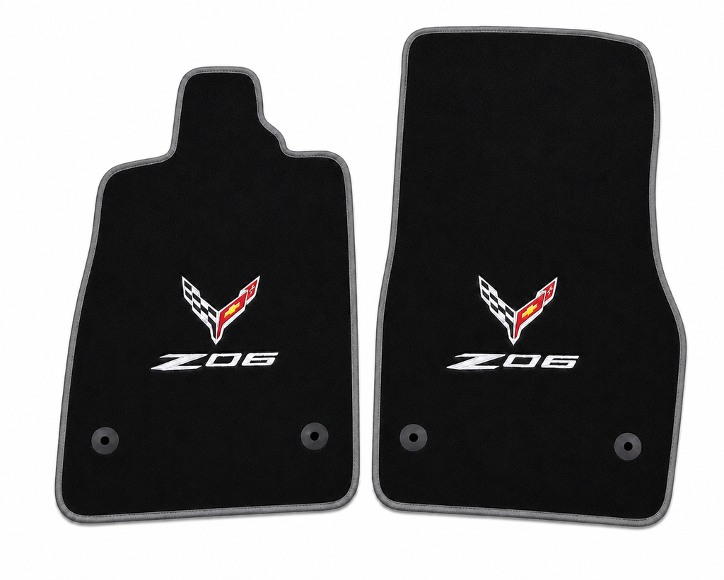 Corvette C7 Carpet Car Floor Mats, Custom Mat