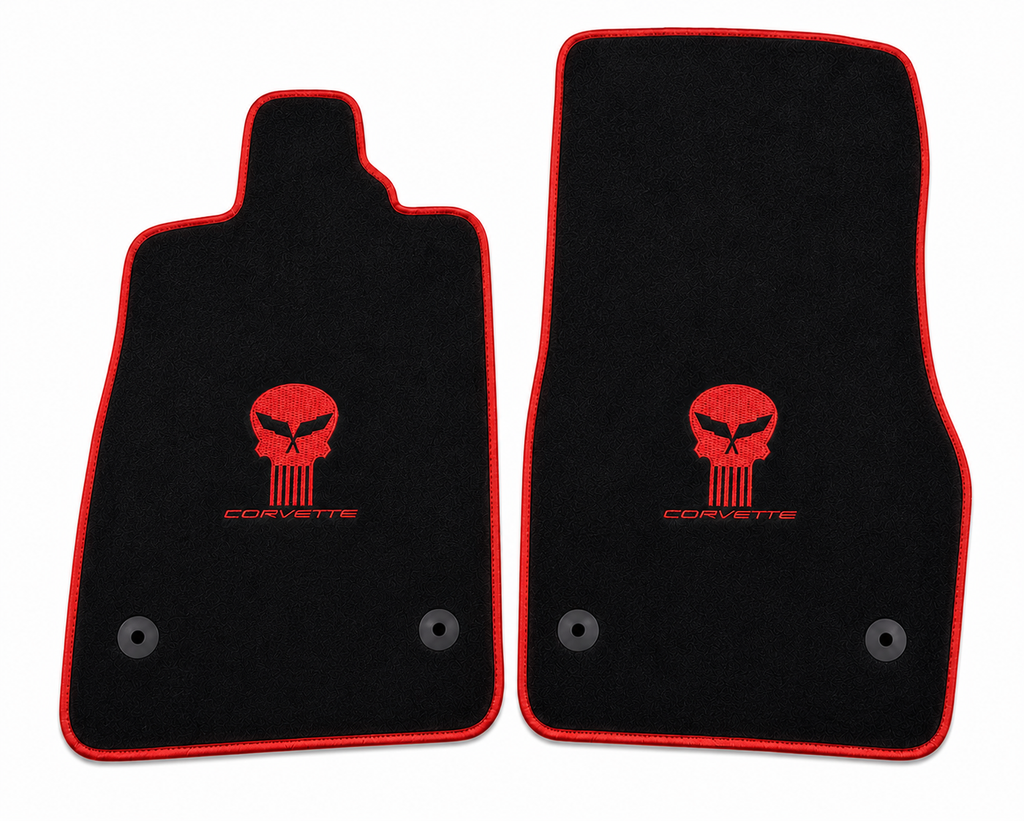 Corvette C7 Carpet Car Floor Mats, Custom Mat