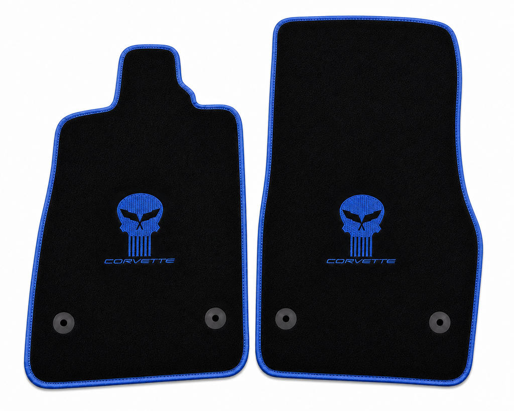 Corvette C7 Carpet Car Floor Mats, Custom Mat