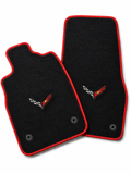 Corvette C8 Car Floor Mat, Custom Car Mat