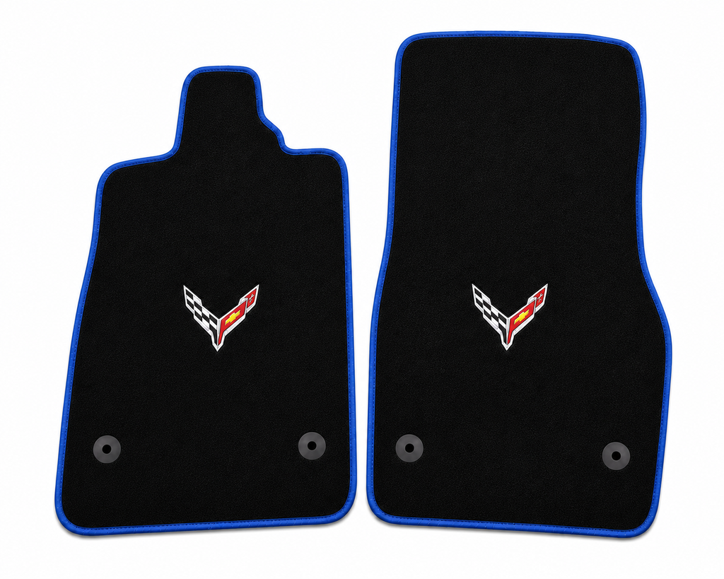 Corvette C7 Carpet Car Floor Mats, Custom Mat