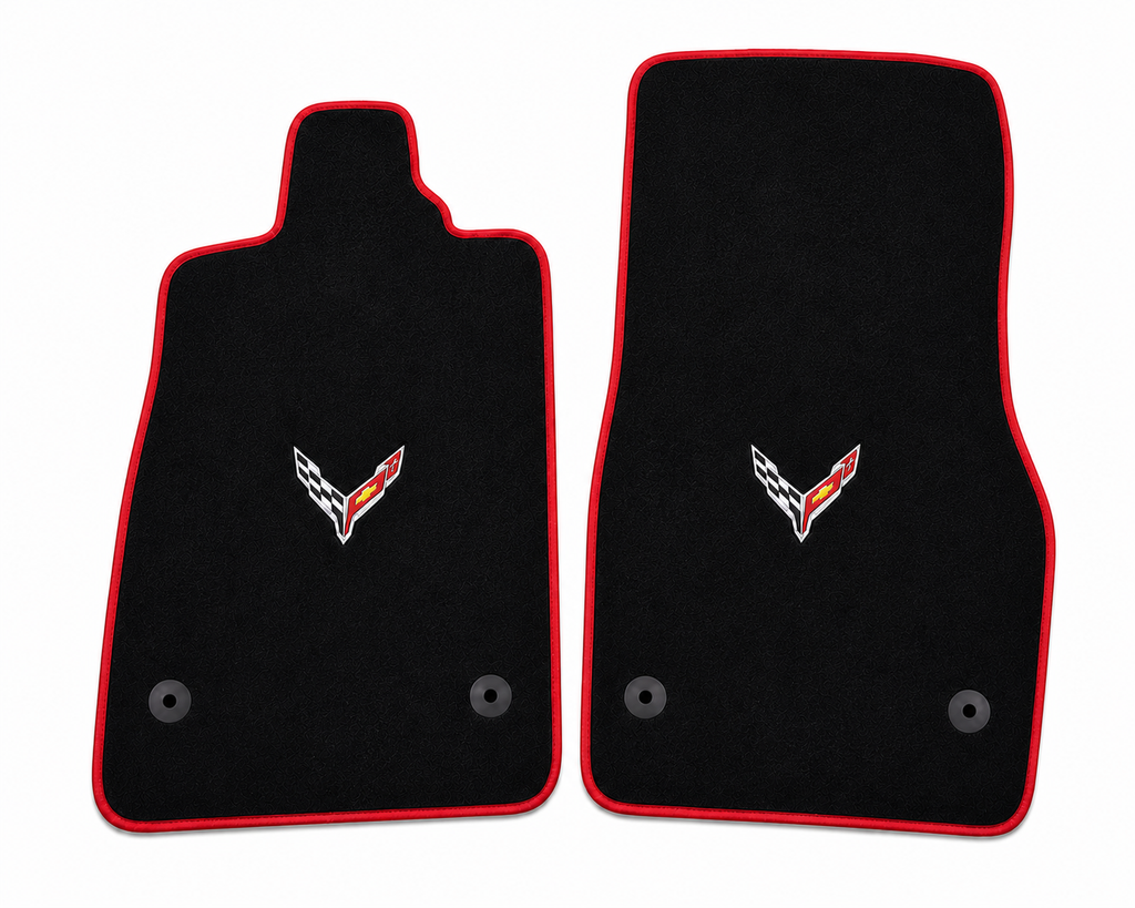 Corvette C7 Carpet Car Floor Mats, Custom Mat