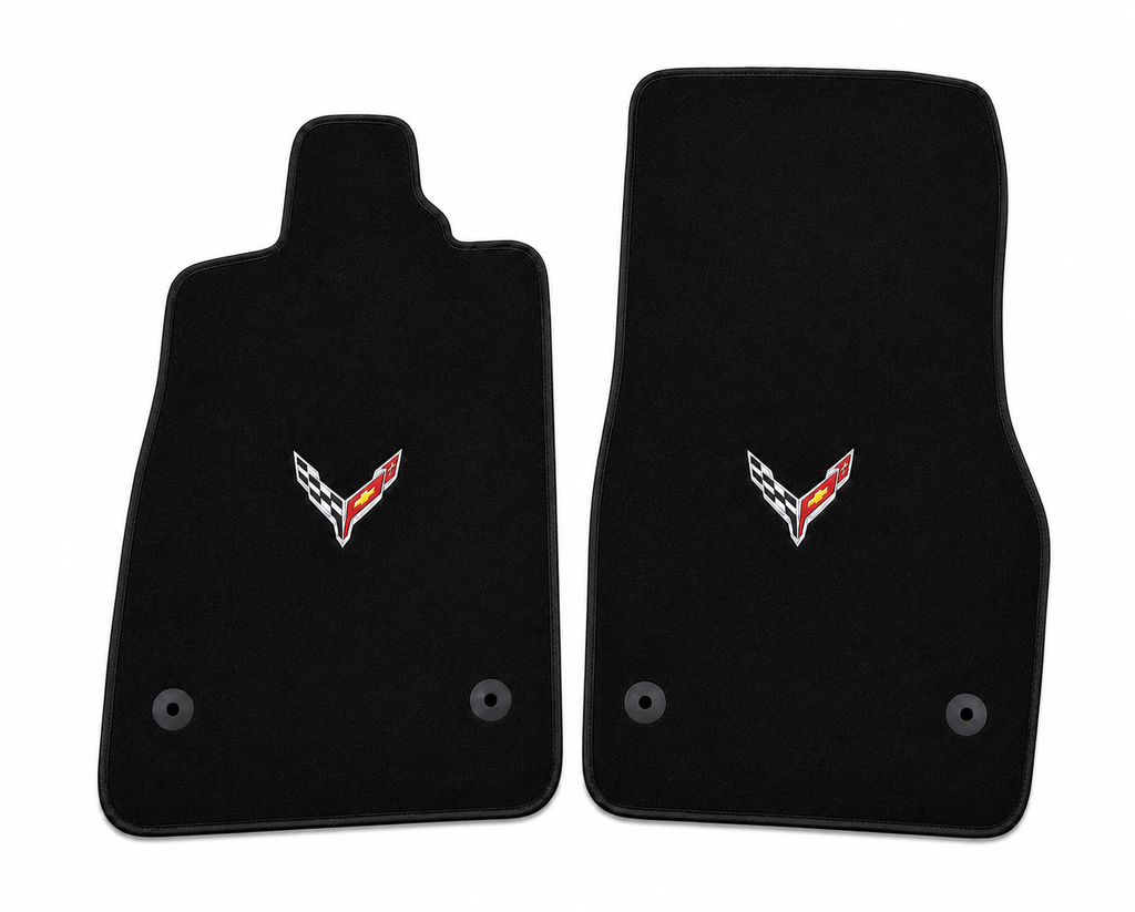 Corvette C7 Carpet Car Floor Mats, Custom Mat