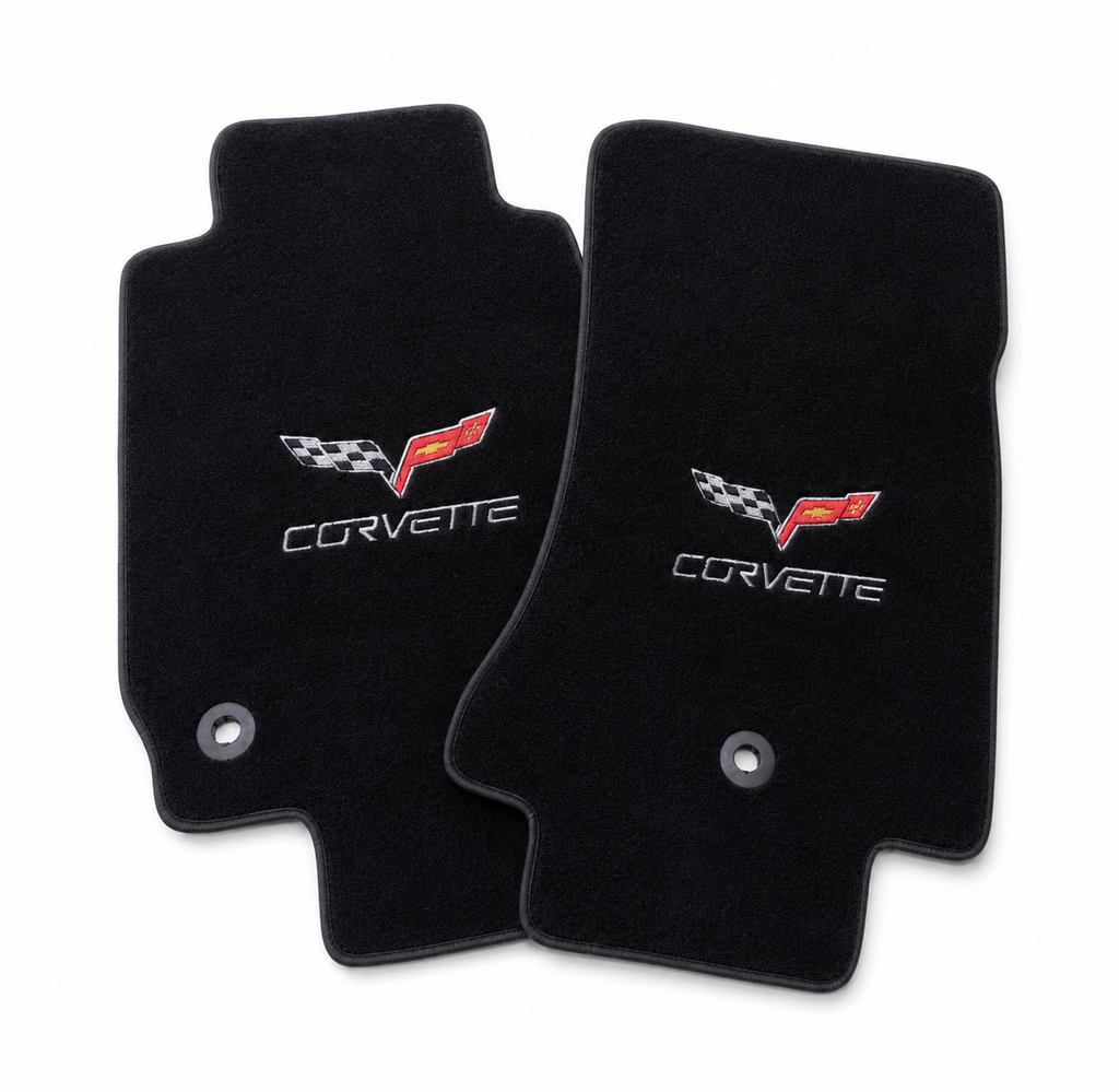 Corvette C6 Car Floor Mat, Custom Car Mat