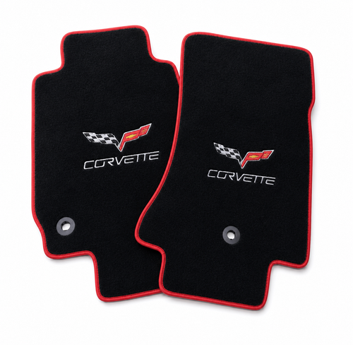 Corvette C6 Car Floor Mat, Custom Car Mat