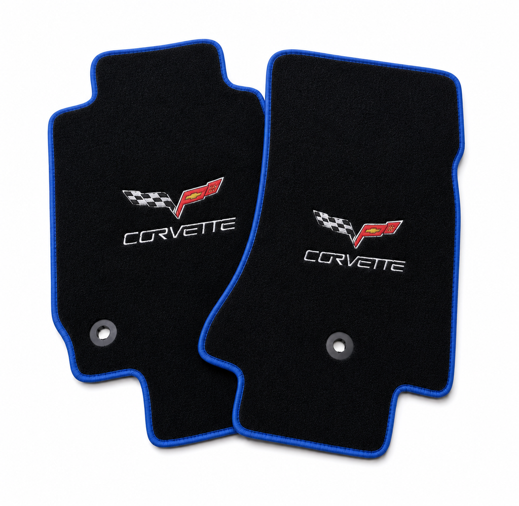 Corvette C6 Car Floor Mat, Custom Car Mat
