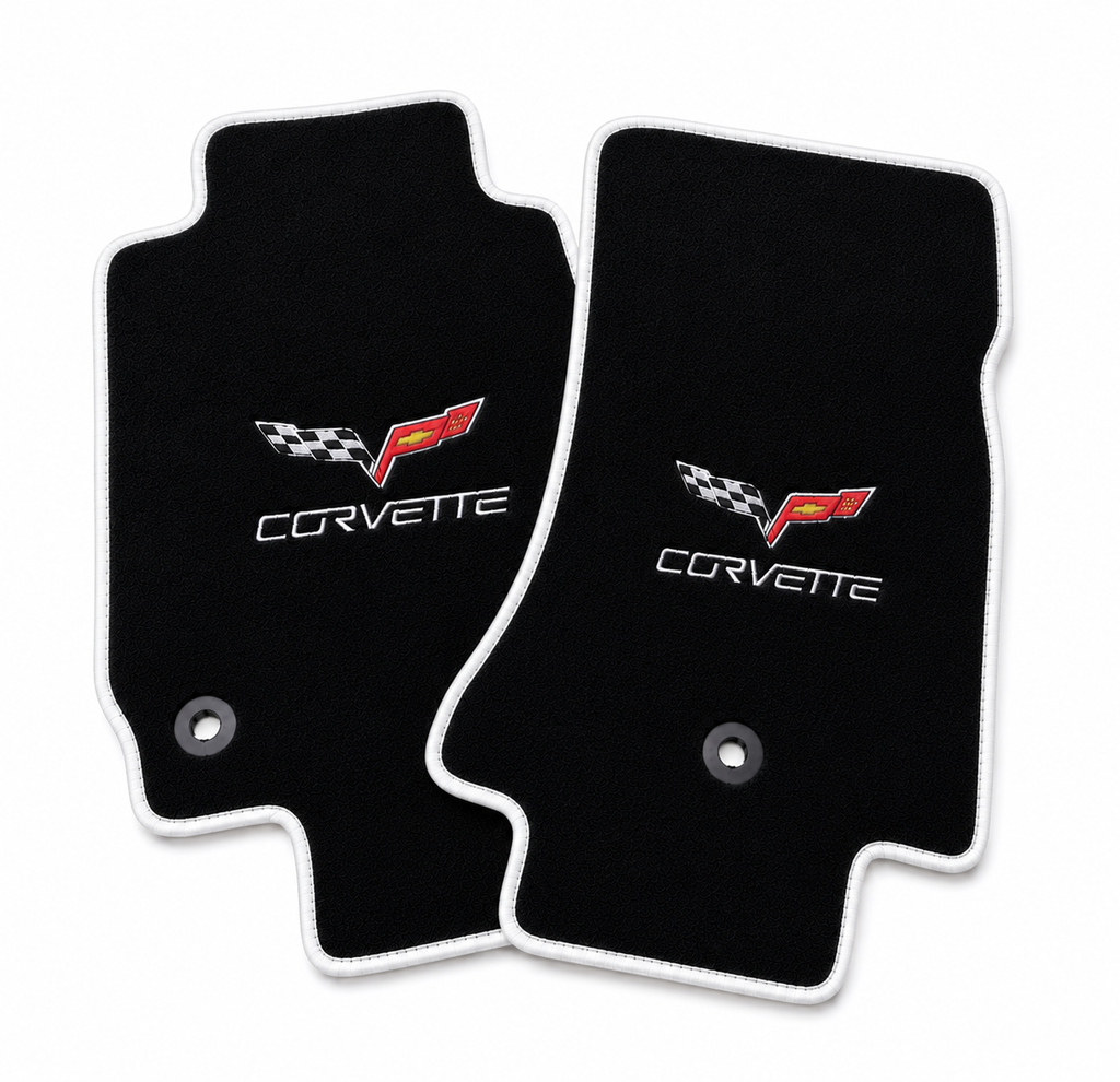 Corvette C6 Car Floor Mat, Custom Car Mat