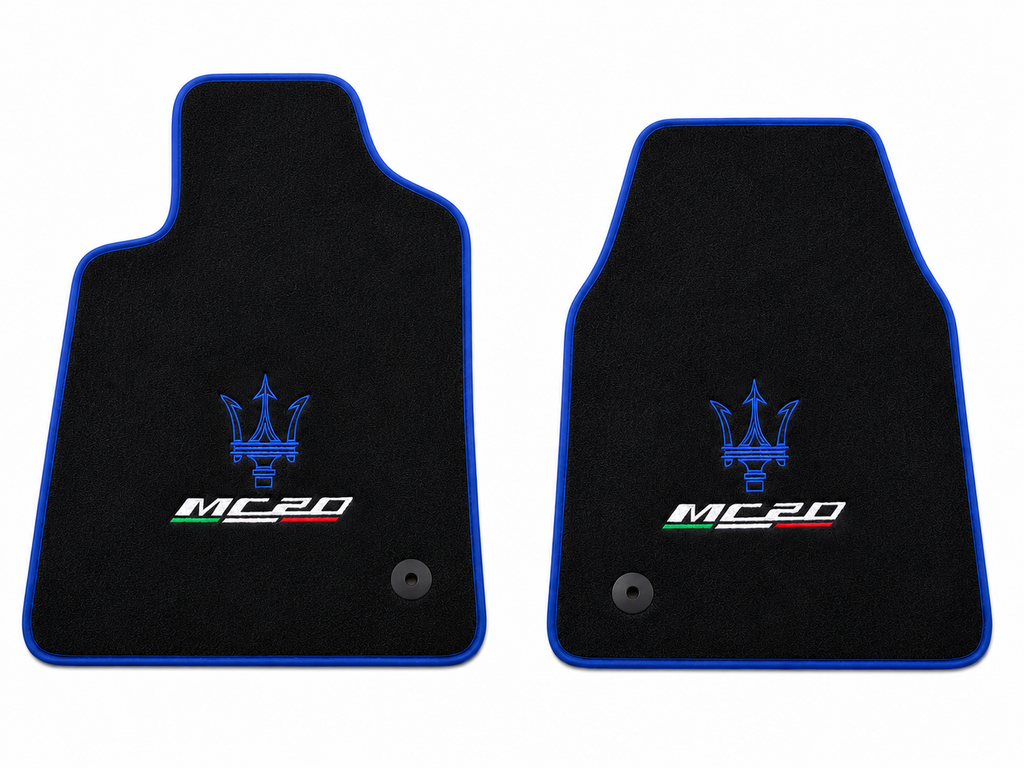Maserati MC20 Car Floor Mat, Maserati Custom Carpet Floor Mat