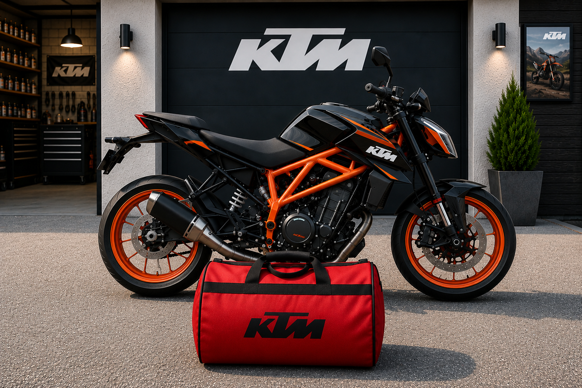 KTM Motorcycle Duffel Bag – Premium Travel & Gear Bag for Riders