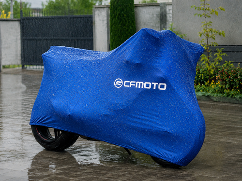 CFMOTO Motorcycle Protective Outdoor Cover – Rain, Sun & Dust Resistant