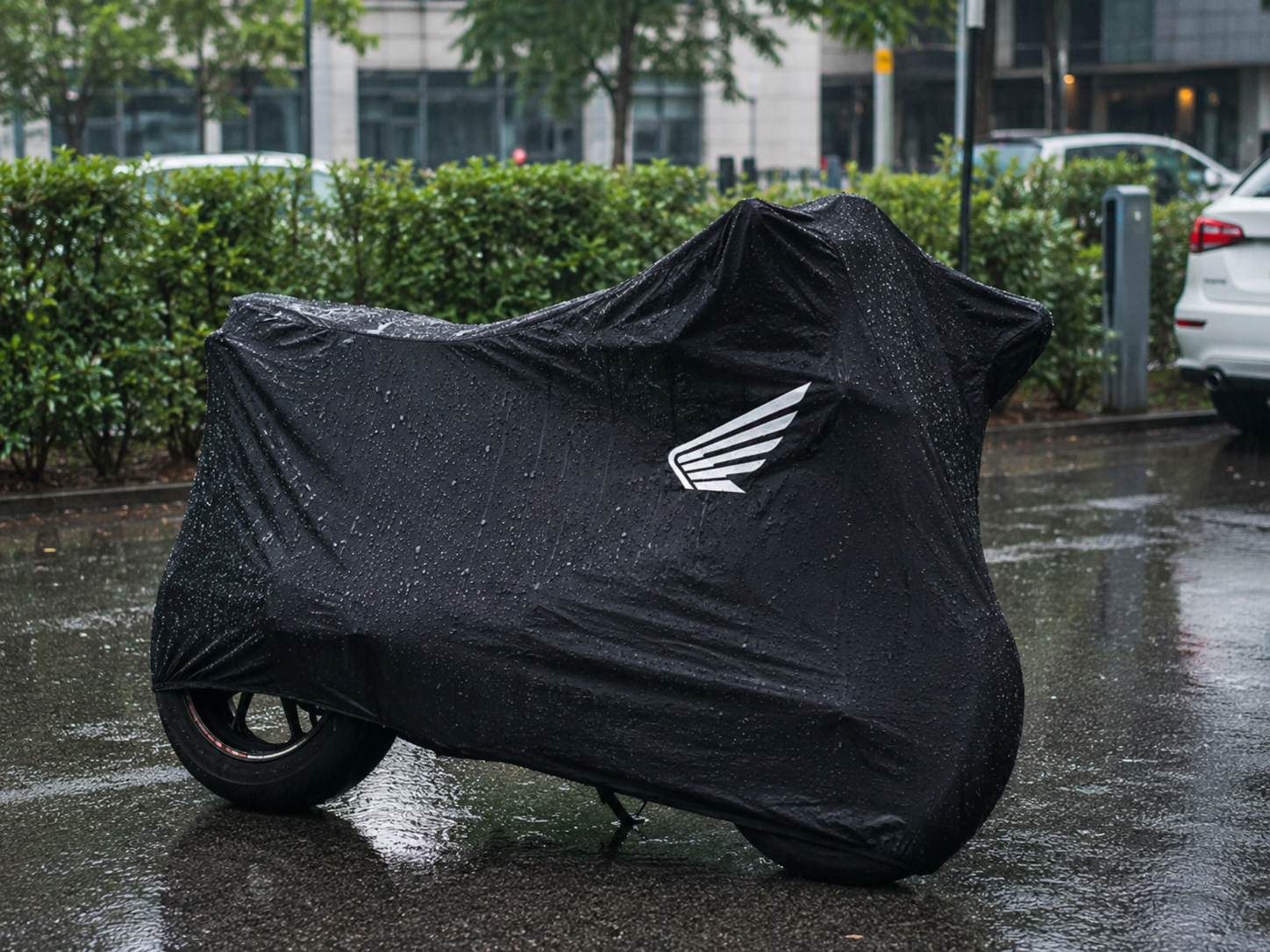 Honda Motorcycle Protective Outdoor Cover – Rain, Sun & Dust Resistant