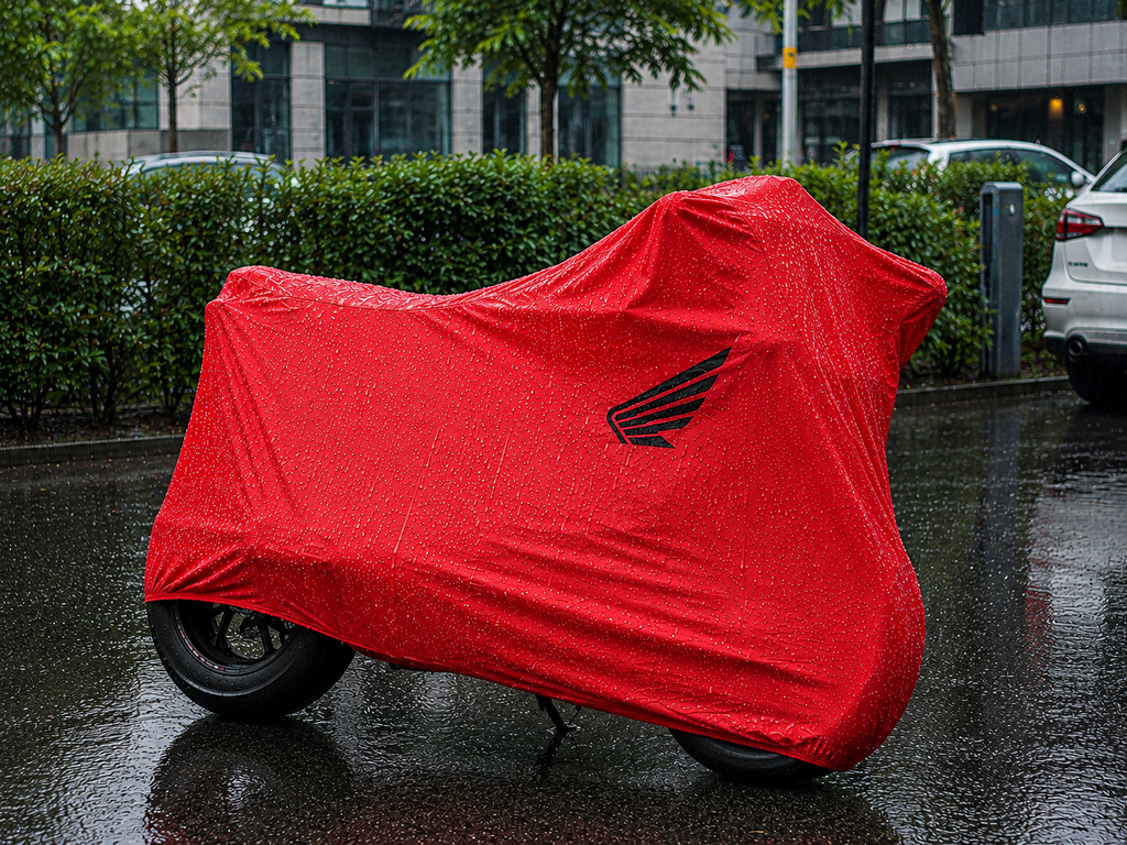 Honda Motorcycle Protective Outdoor Cover – Rain, Sun & Dust Resistant