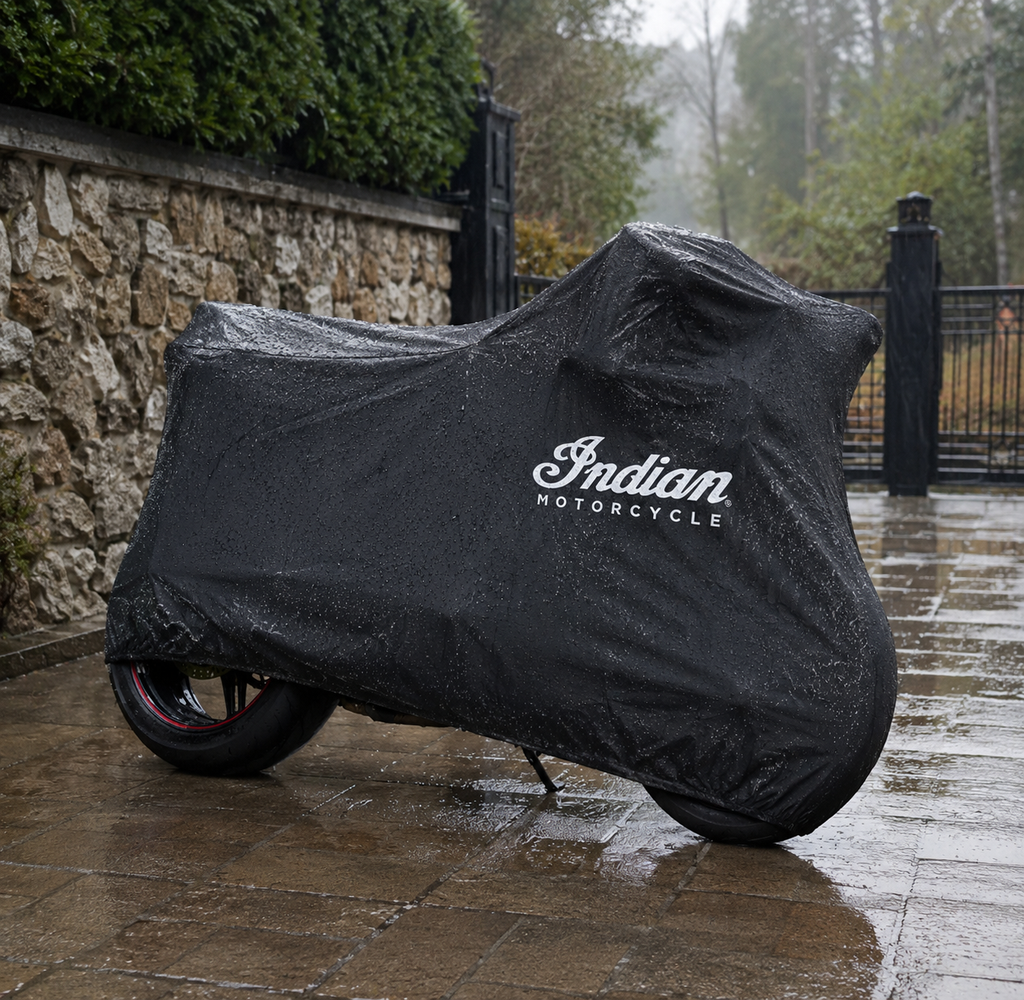 Indian Motorcycle Protective Outdoor Cover – Rain, Sun & Dust Resistant