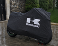 Kawasaki Motorcycle Protective Outdoor Cover – Rain, Sun & Dust Resistant