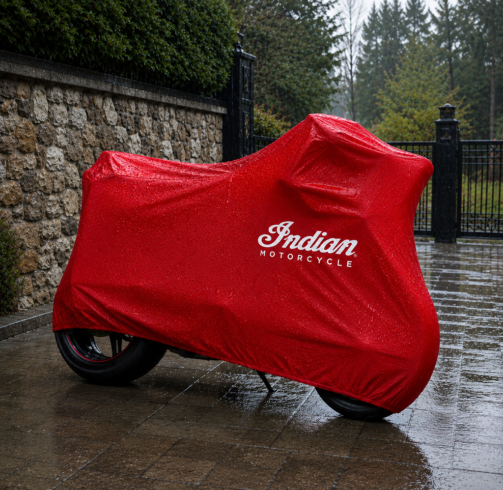 Indian Motorcycle Protective Outdoor Cover – Rain, Sun & Dust Resistant