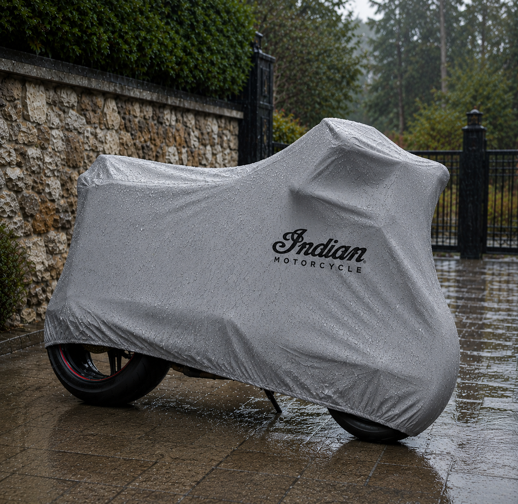 Indian Motorcycle Protective Outdoor Cover – Rain, Sun & Dust Resistant