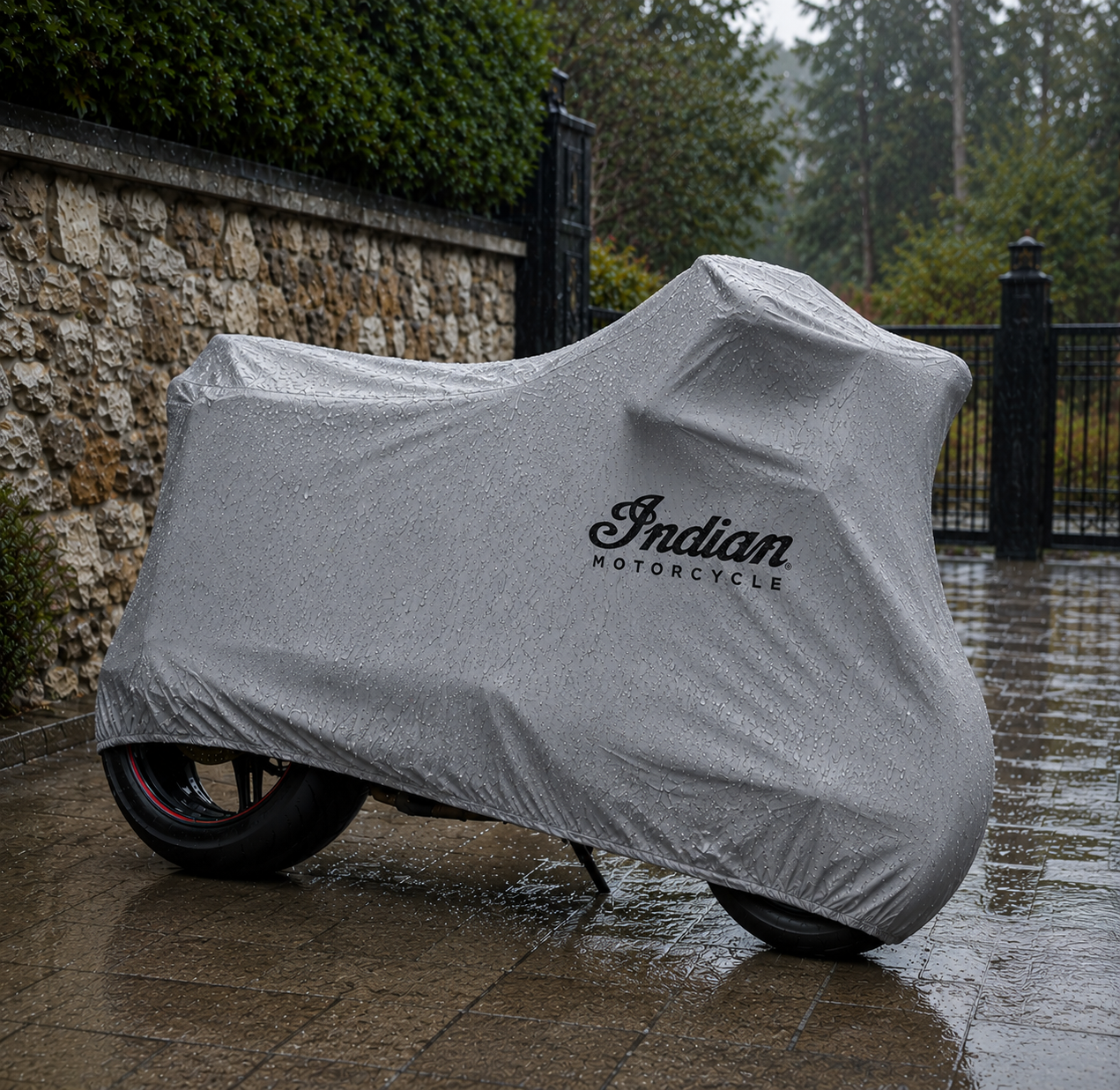Indian Motorcycle Protective Outdoor Cover – Rain, Sun & Dust Resistant
