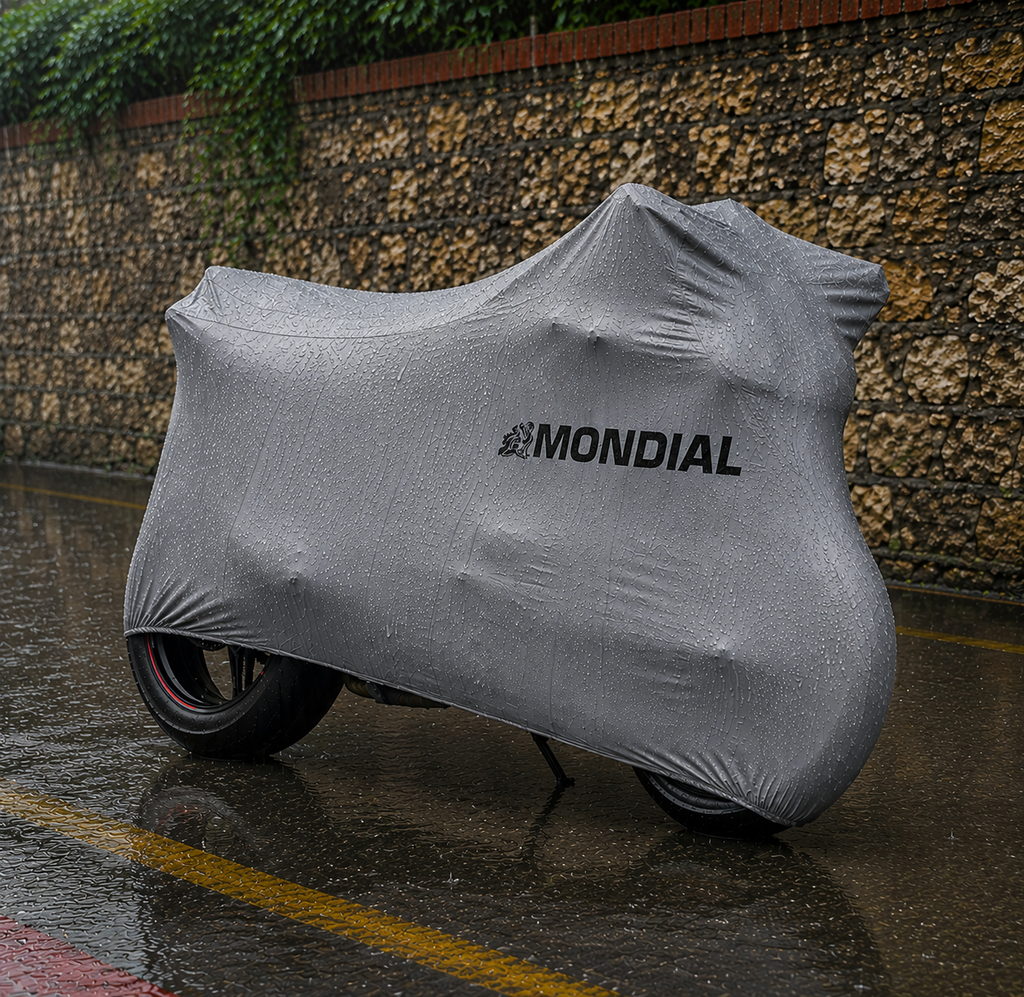 Mondial Motorcycle Protective Outdoor Cover – Rain, Sun & Dust Resistant