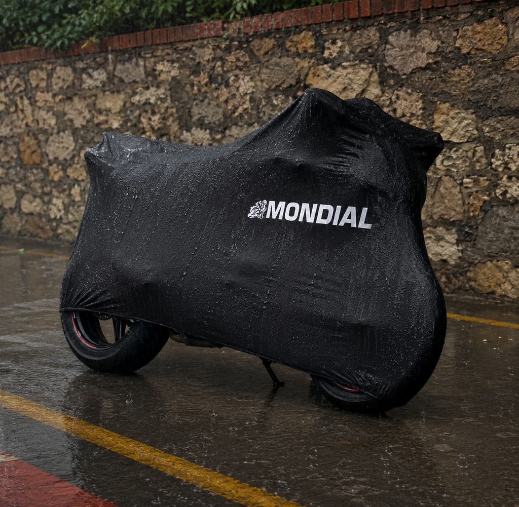 Mondial Motorcycle Protective Outdoor Cover – Rain, Sun & Dust Resistant
