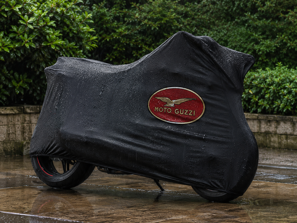Moto Guzzi Motorcycle Protective Outdoor Cover – Rain, Sun & Dust Resistant