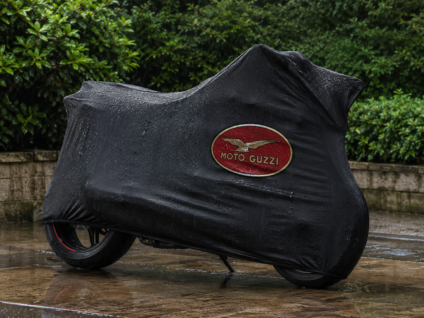 Moto Guzzi Motorcycle Protective Outdoor Cover – Rain, Sun & Dust Resistant