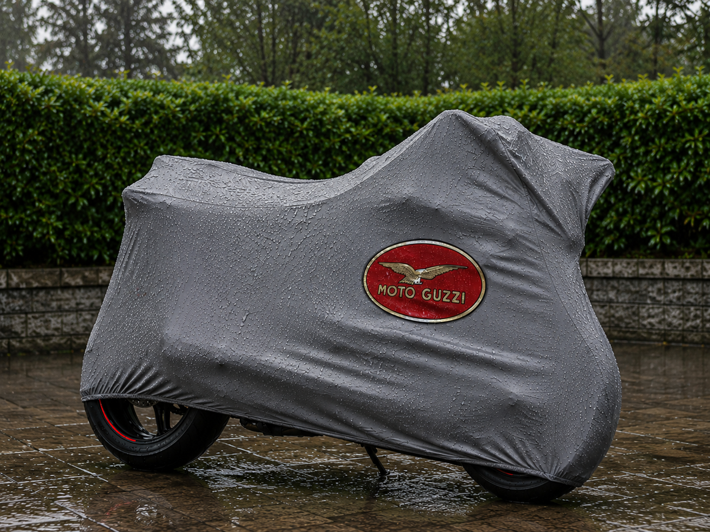 Moto Guzzi Motorcycle Protective Outdoor Cover – Rain, Sun & Dust Resistant