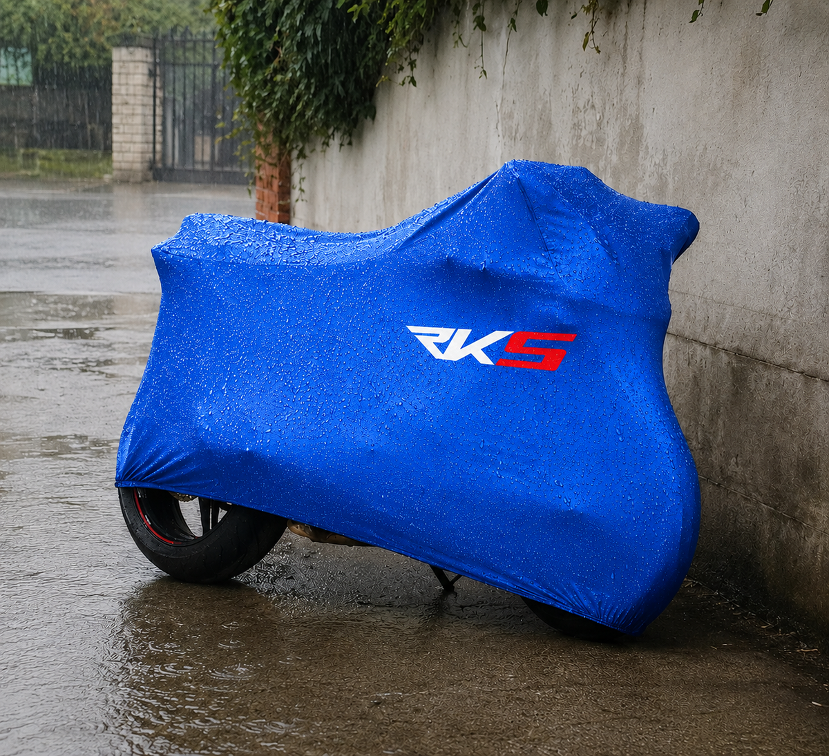 RKS Motorcycle Protective Outdoor Cover – Rain, Sun & Dust Resistant