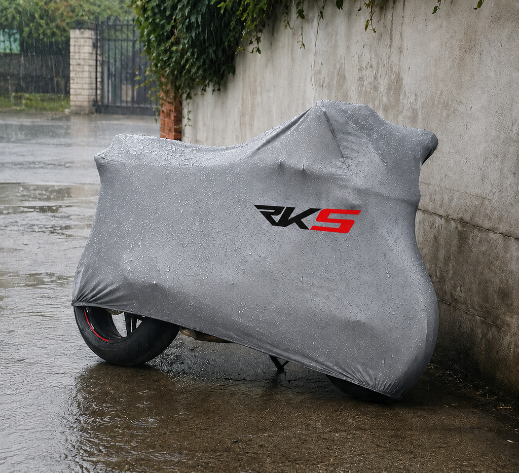 RKS Motorcycle Protective Outdoor Cover – Rain, Sun & Dust Resistant