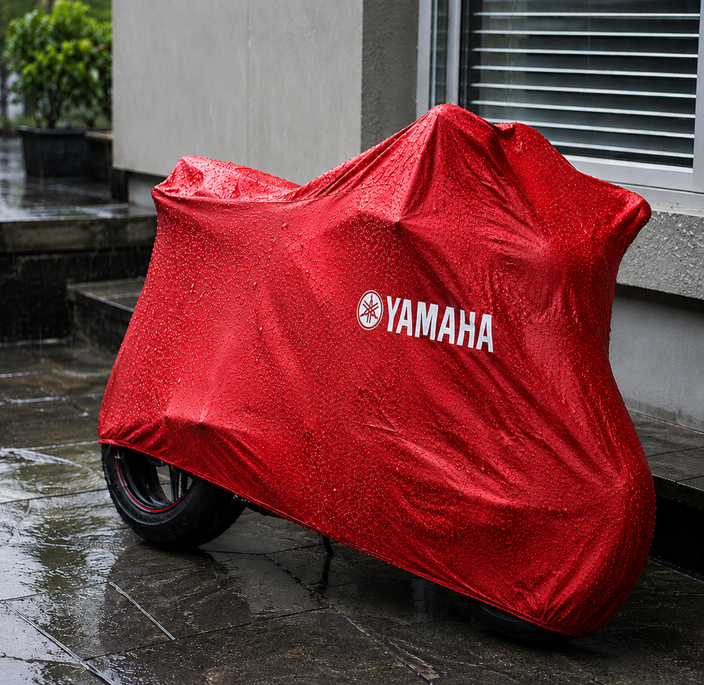 Yamaha Motorcycle Protective Outdoor Cover – Rain, Sun & Dust Resistant
