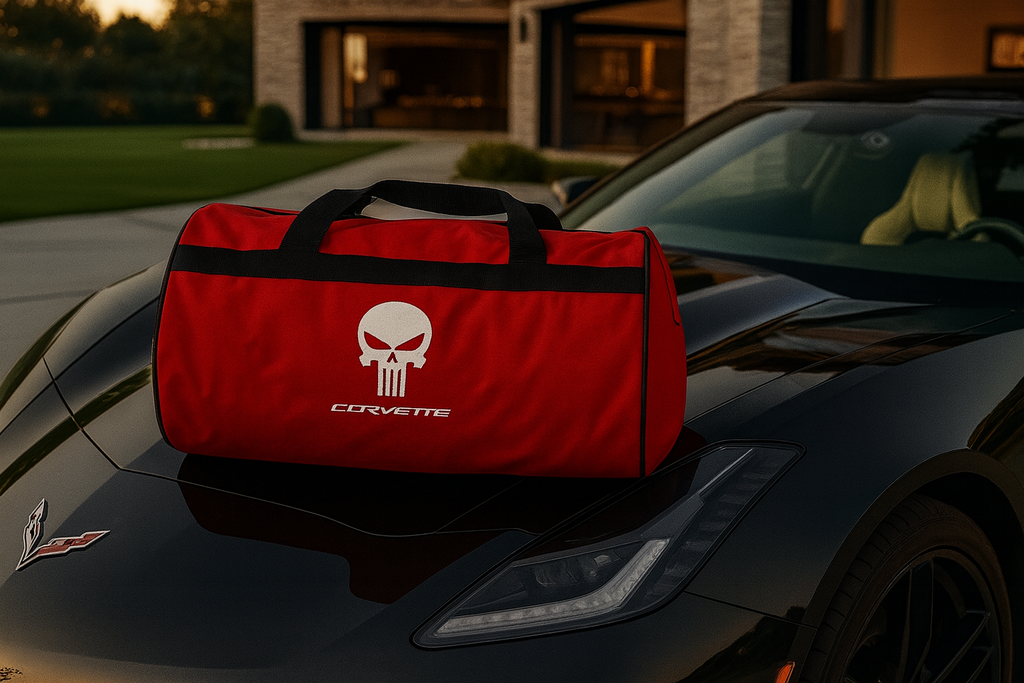 Corvette Duffle Bag 12x20 Inches