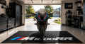 BMW M1000RR Motorcycle Garage Mat – Premium Garage Floor Protection 32x87 Inch