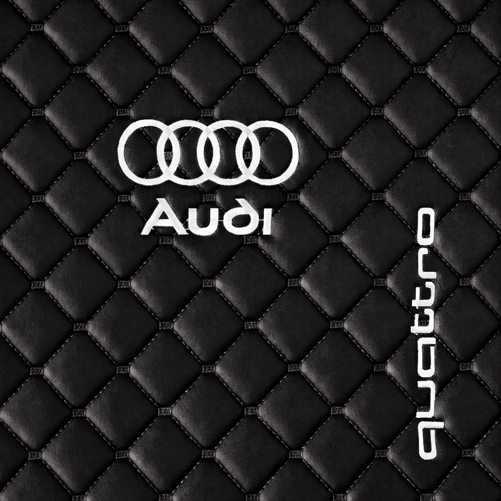 For Audi Quattro Car Floor Mats Custom fit Leather for all Audi Quattro Model Waterproof Carpet Liner