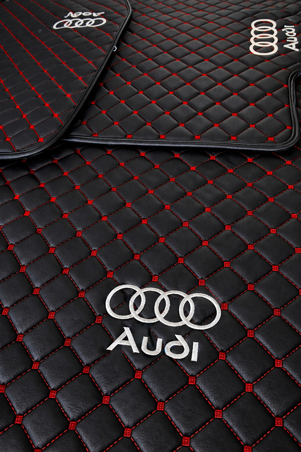 For Audi Car Floor Mats Custom fit Leather for all Audi Model Waterproof Carpet Liner