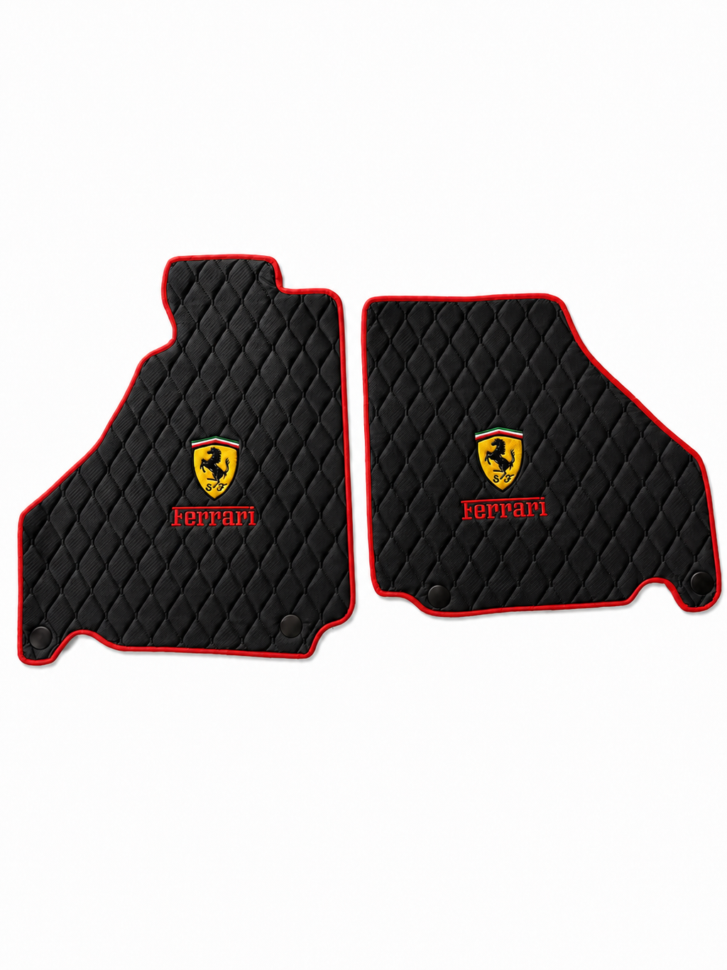 For FERRARI Leather Car Mat, Luxury Custom-Made for Your Vehicle After Ordering, A++